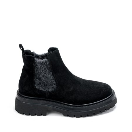 Alternative view of Ženske kožne duboke cipele Roberto-Serpentini-BEATLES crne ravne